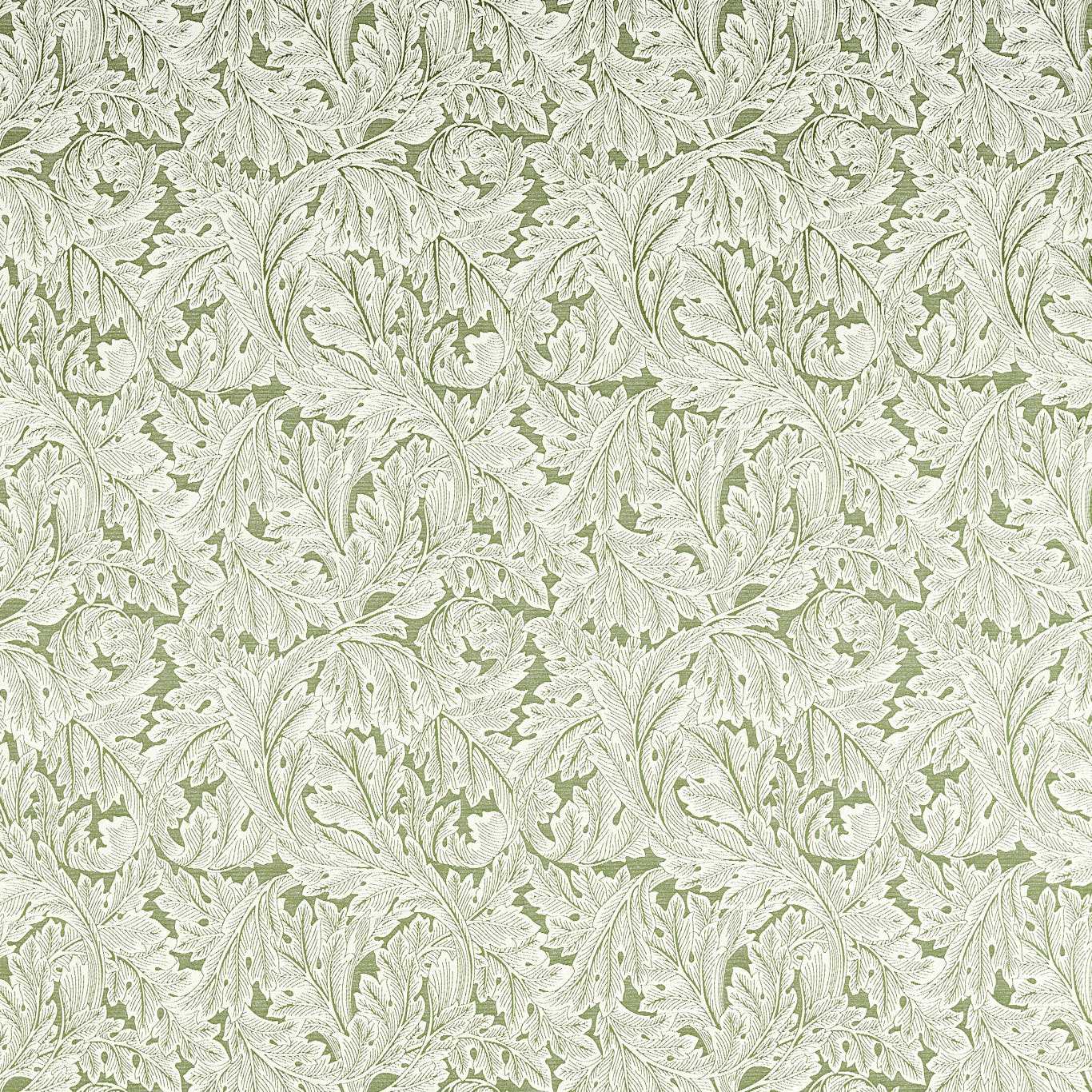 Acanthus Weave Fabric - Sage - F1741/04 - Clarke & Clarke