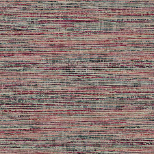Affinity Wallpaper - Cerise/Teal - Harlequin - HMWF111950 - Morris Wallpaper