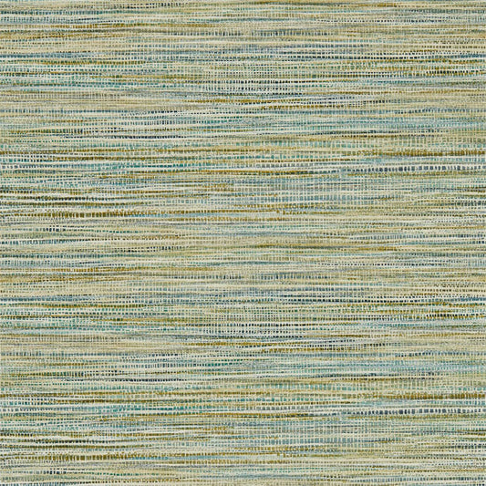Affinity Wallpaper - Marine/Zest - Harlequin - HMWF111952 - Morris Wallpaper