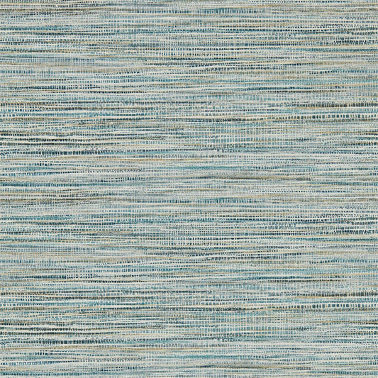 Affinity Wallpaper - Sky/Ochre - Harlequin - HMWF111956 - Morris Wallpaper