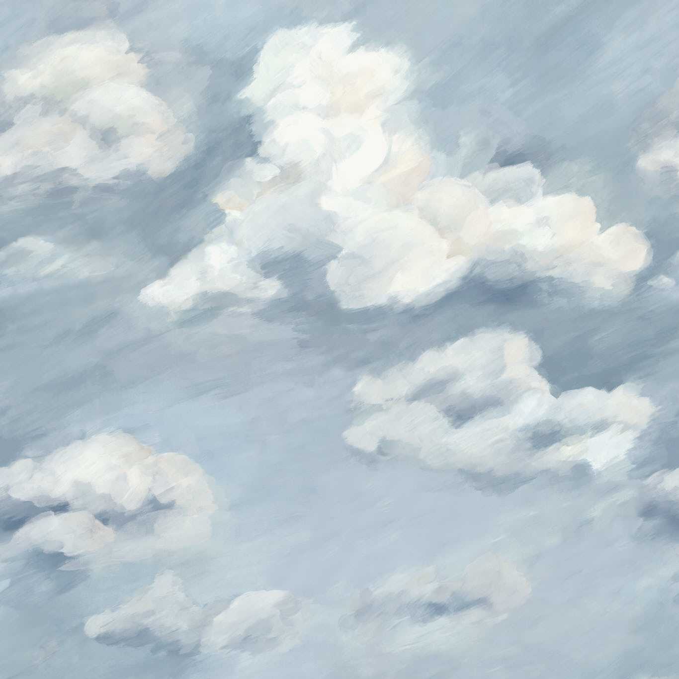Air Wallpaper - Sky Blue - Harlequin - HC4W113003 - Morris Wallpaper