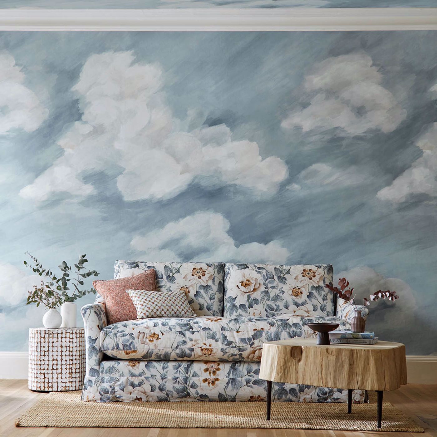 Air Wallpaper - Sky Blue - HC4W113003 - Harlequin - Morris Wallpaper