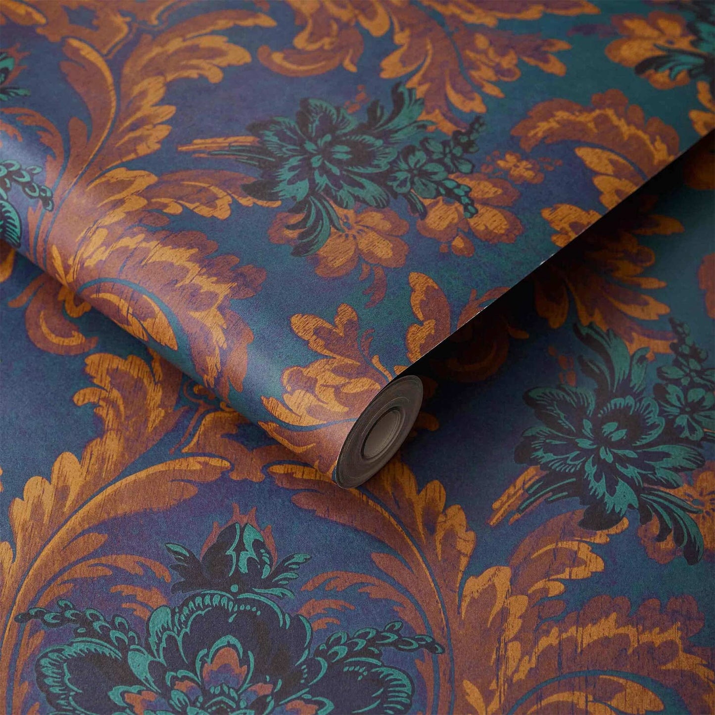 Amarantha Wallpaper - Ink - House of Hackney - 1-WA-AMA-DI-INK-XXX - Morris Wallpaper