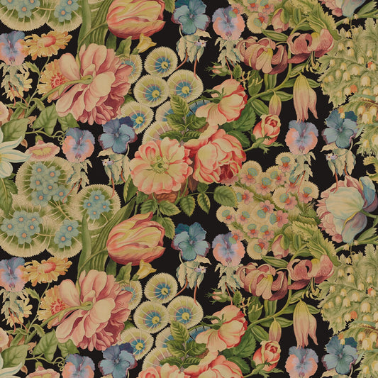 Amatoria Wallpaper - Noir - House of Hackney - 1-WA-AMT-DI-NOI-XXX - Morris Wallpaper