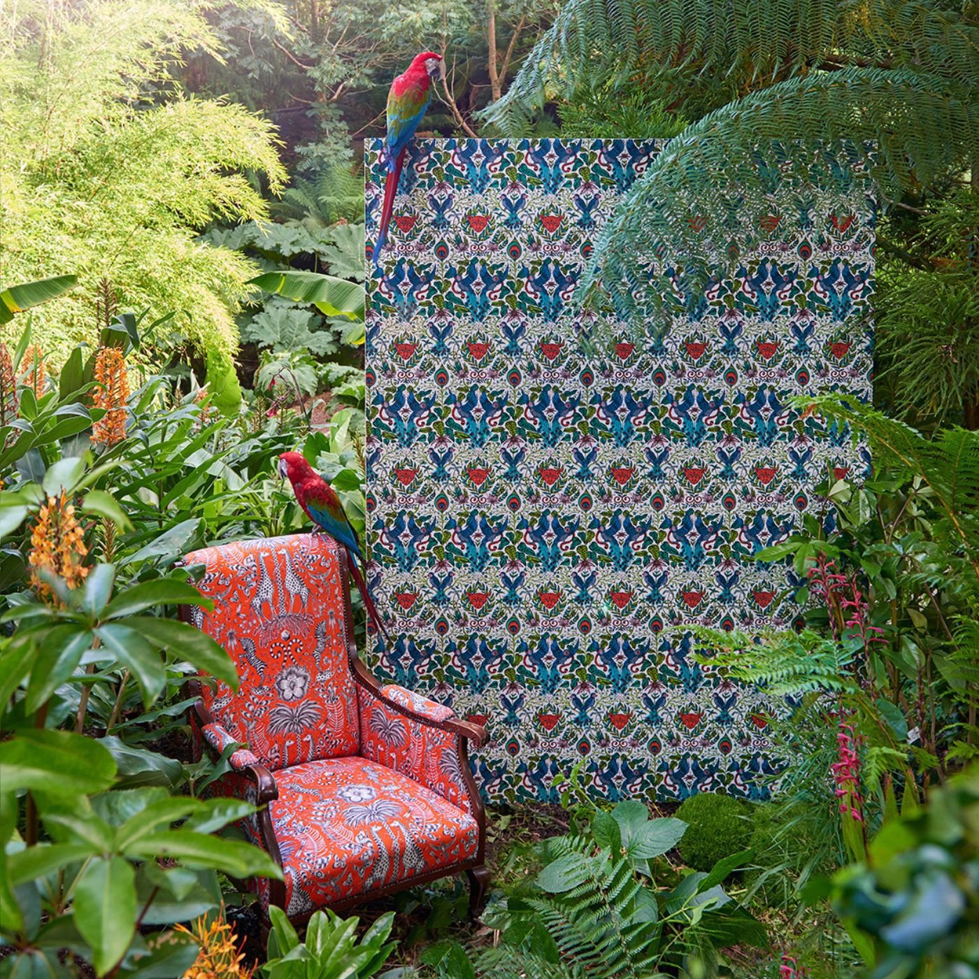 Amazon Wallpaper - Jungle - Clarke & Clarke - W0098/02 - Morris Wallpaper