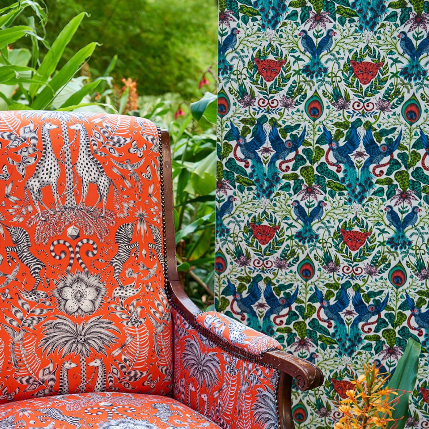 Amazon Wallpaper - Jungle - Clarke & Clarke - W0098/02 - Morris Wallpaper