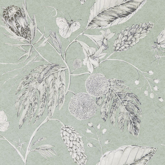 Amborella Wallpaper - Seaglass - Harlequin - HGAT111224 - Morris Wallpaper