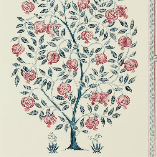 Anaar Tree Wallpaper - Annato/Blueberry - DCPW216790