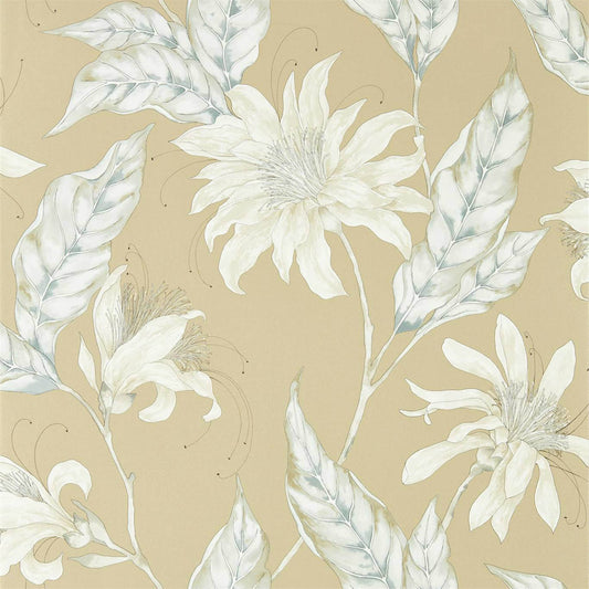 Ananda Wallpaper - Gold - Harlequin - HMIW112254 - Morris Wallpaper