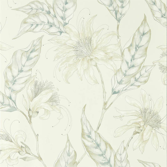 Ananda Wallpaper - Pearl - Harlequin - HMIW112252 - Morris Wallpaper