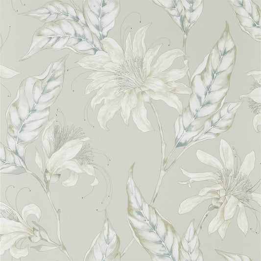Ananda Wallpaper - Platinum - Harlequin - HMIW112255 - Morris Wallpaper