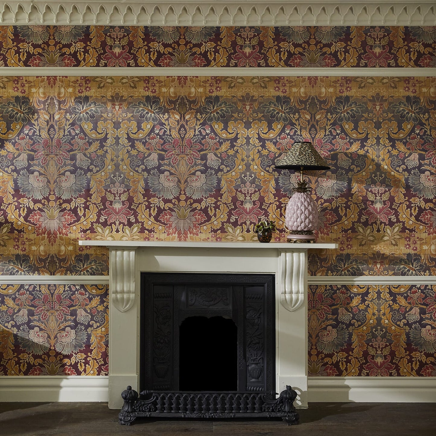 Andastra Wallpaper - Almandine - House of Hackney - 1-WA-AND-DI-ALM-XXX - Morris Wallpaper