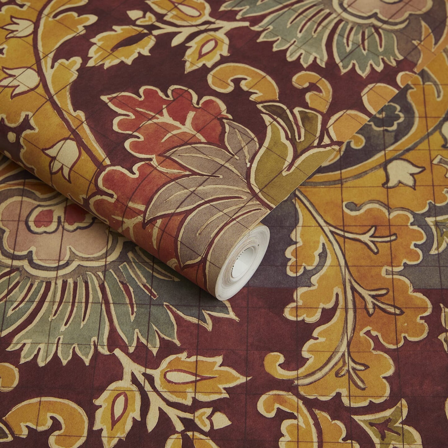 Andastra Wallpaper - Almandine - House of Hackney - 1-WA-AND-DI-ALM-XXX - Morris Wallpaper