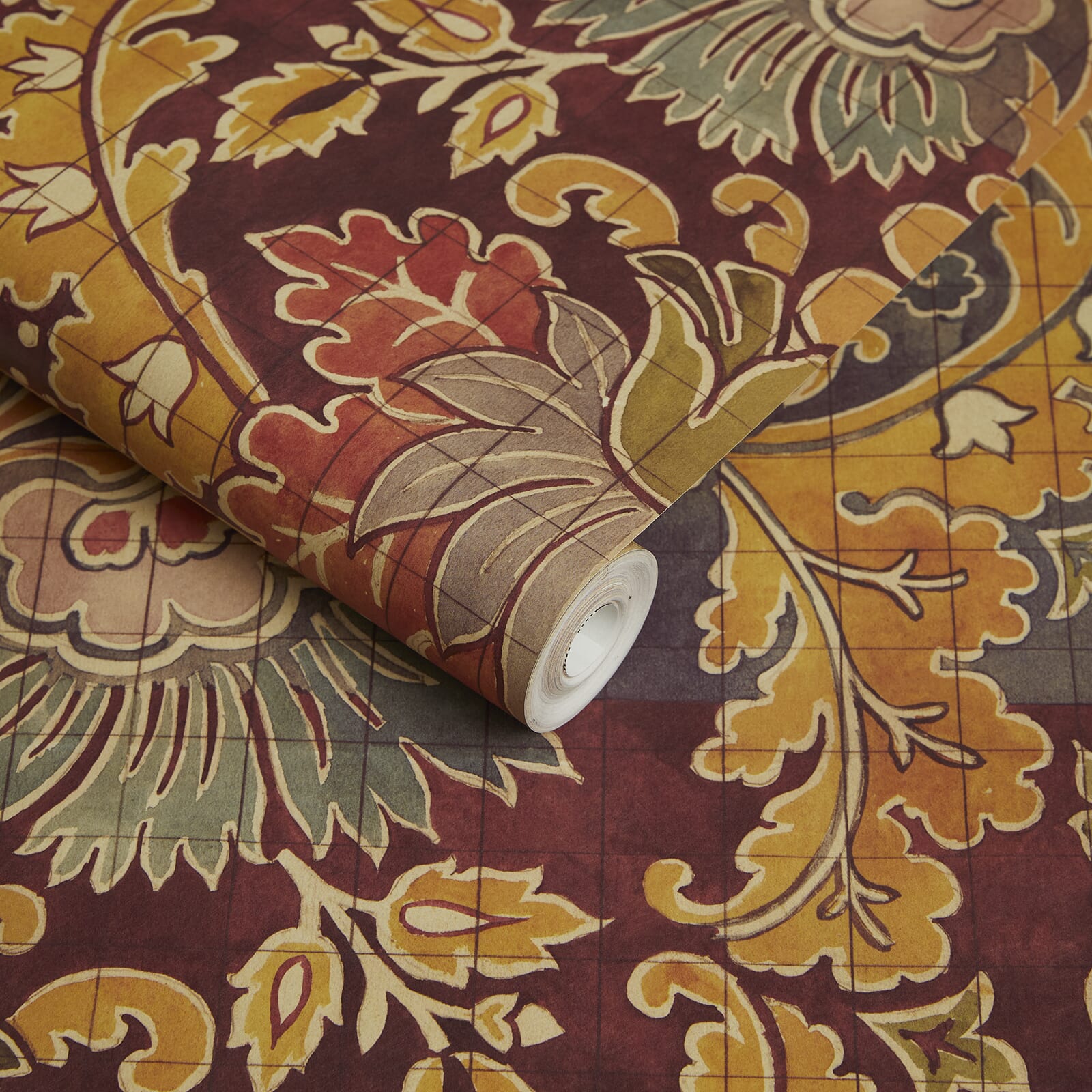 Andastra Wallpaper - Almandine - House of Hackney - 1-WA-AND-DI-ALM-XXX - Morris Wallpaper