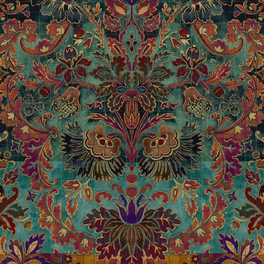 Andastra Wallpaper - Amazonite - House of Hackney - 1-WA-AND-DI-AMA-XXX - Morris Wallpaper