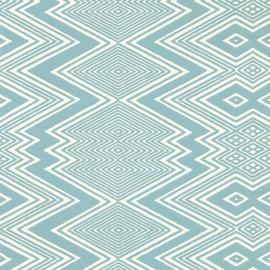Ankara Wallpaper - Sky/Awakening - Harlequin - HQN2112848 - Morris Wallpaper