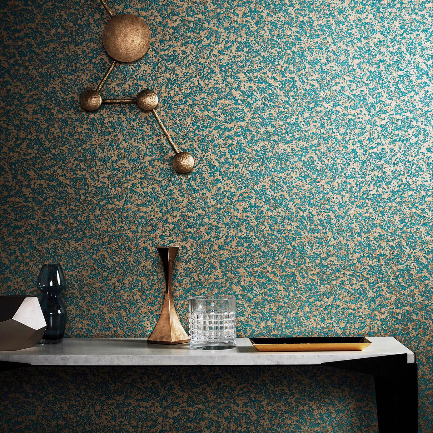 Anthology Coral Wallpaper - Amethyst/Gilver - Harlequin - EANV111870 - Morris Wallpaper