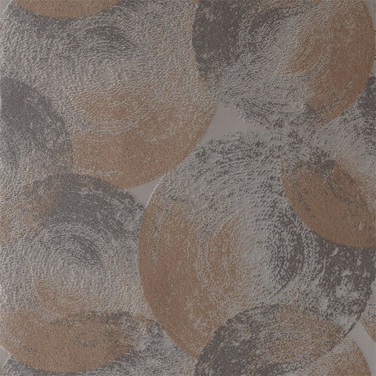 Anthology Ellipse Wallpaper - Copper/Granite - Harlequin - EANT111129 - Morris Wallpaper