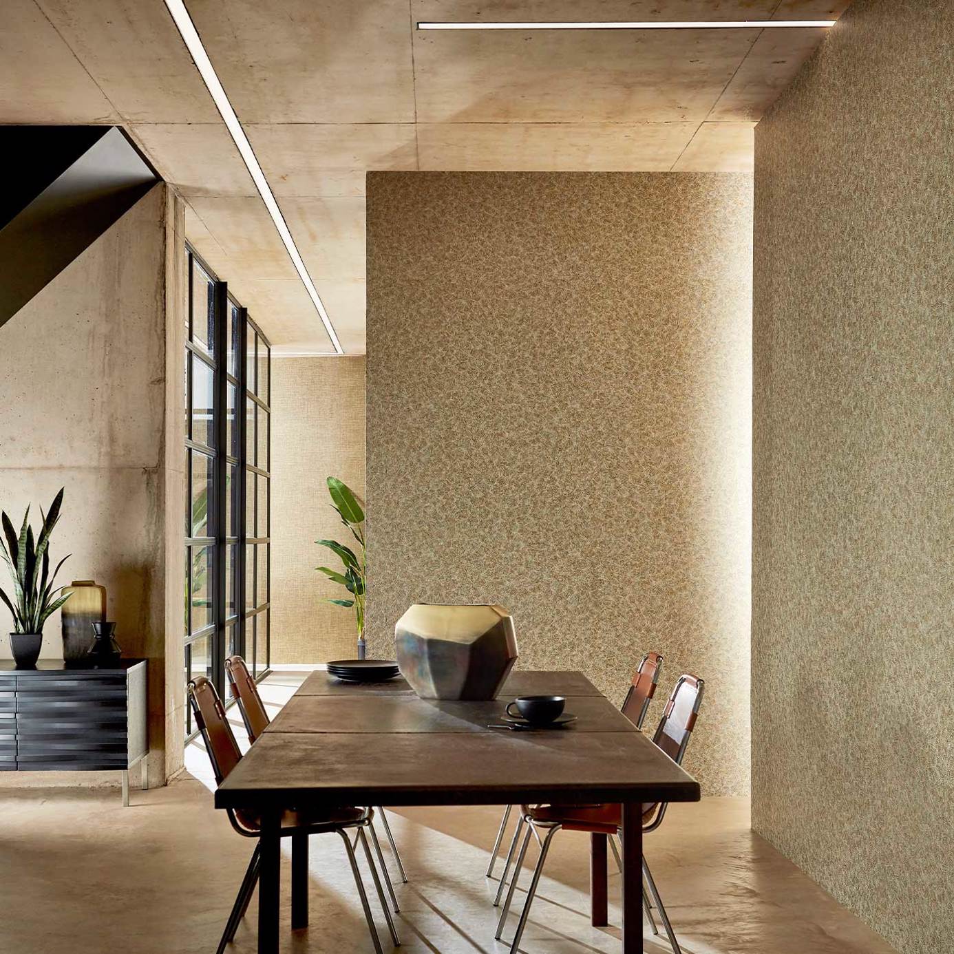 Anthology Kimberlite Wallpaper - Alabaster - EANW112565 - Harlequin - Premier Wallcovering