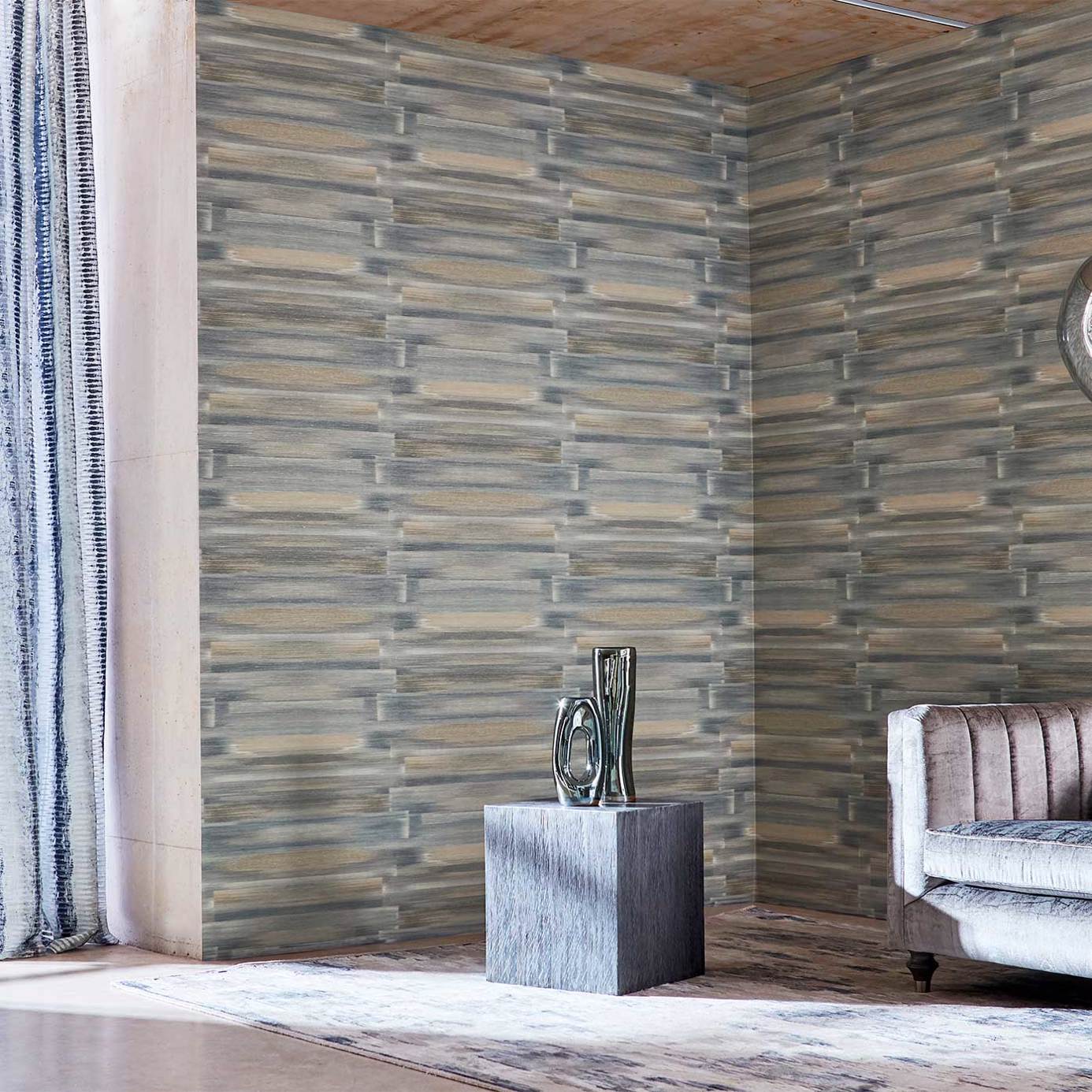 Anthology Refraction Wallpaper - Emerald Citrus - Harlequin - EANW112587 - Morris Wallpaper