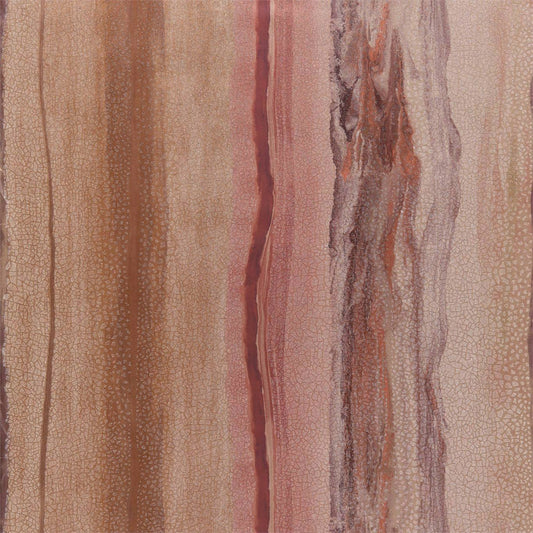 Anthology Vitruvius Wallpaper - Copper / Ruby - Harlequin - EVIW112062 - Morris Wallpaper