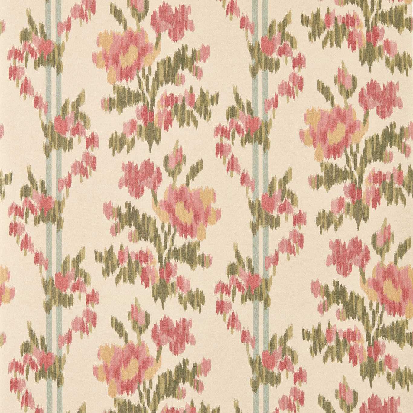 Apothecary Rose Wallpaper - Rose Chintz - Sanderson - DHIP217497 - Morris Wallpaper