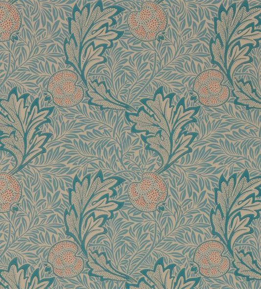 Apple Wallpaper - Indigo Antique - 216690 - Morris & Co