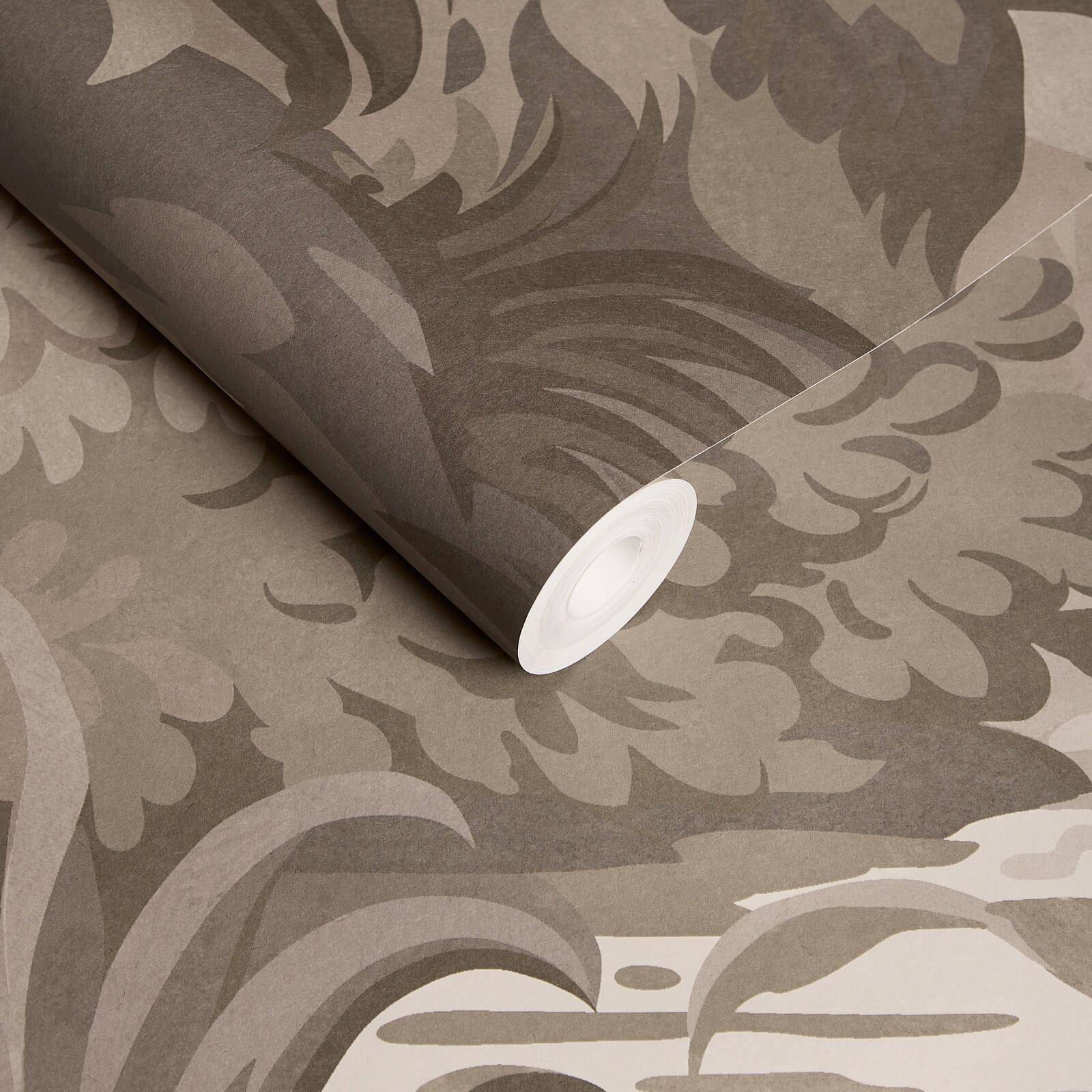 Arborea Wallpaper - Earth - House of Hackney - 1-WA-ARB-DI-TRA-XXX - Morris Wallpaper
