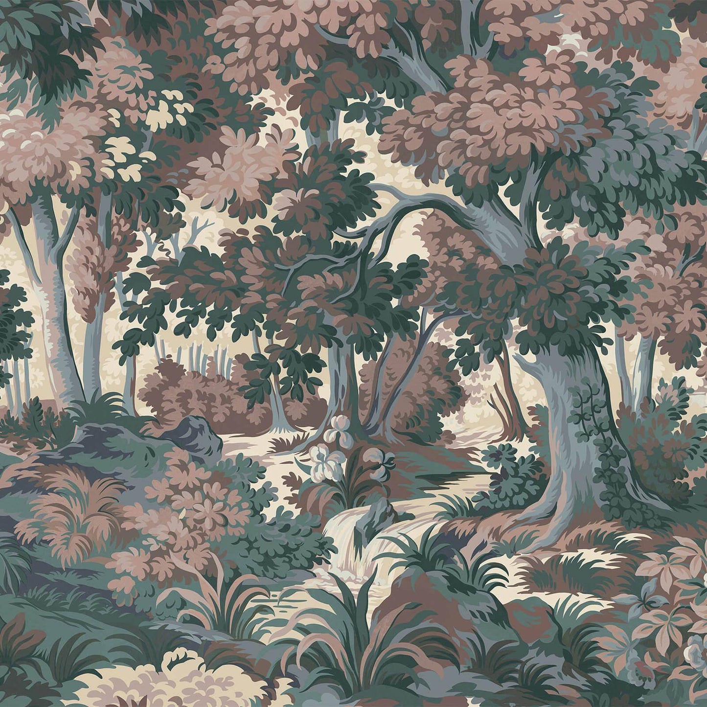 Arborea Wallpaper - Tourmaline - House of Hackney - 1-WA-ARB-DI-TOU-XXX - Morris Wallpaper