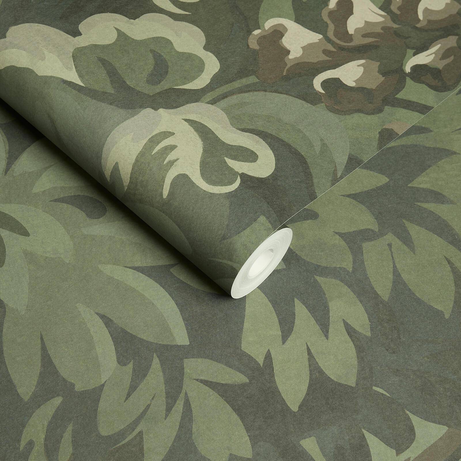 Arborea Wallpaper - Verde - House of Hackney - 1-WA-ARB-DI-VER-XXX - Morris Wallpaper