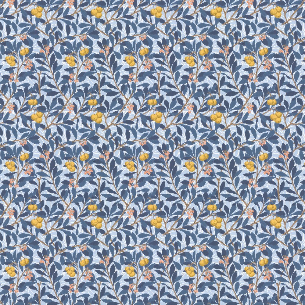 Arbutus Morris Wallpaper - Sunflower - 217376 - Morris & Co - Morris Wallpaper