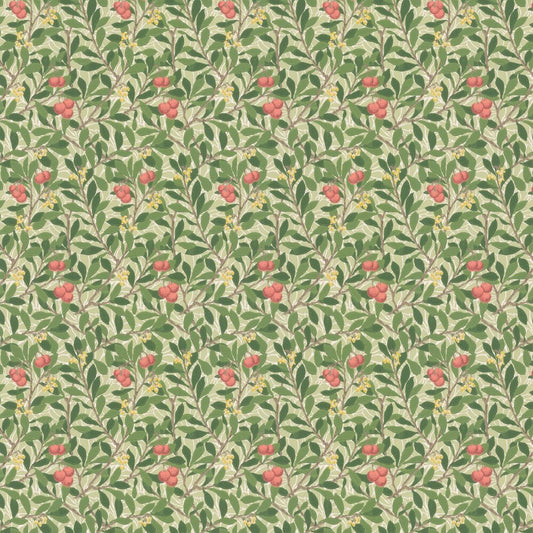 Arbutus Wallpaper - Rose - 217377 - Morris Wallpaper WD