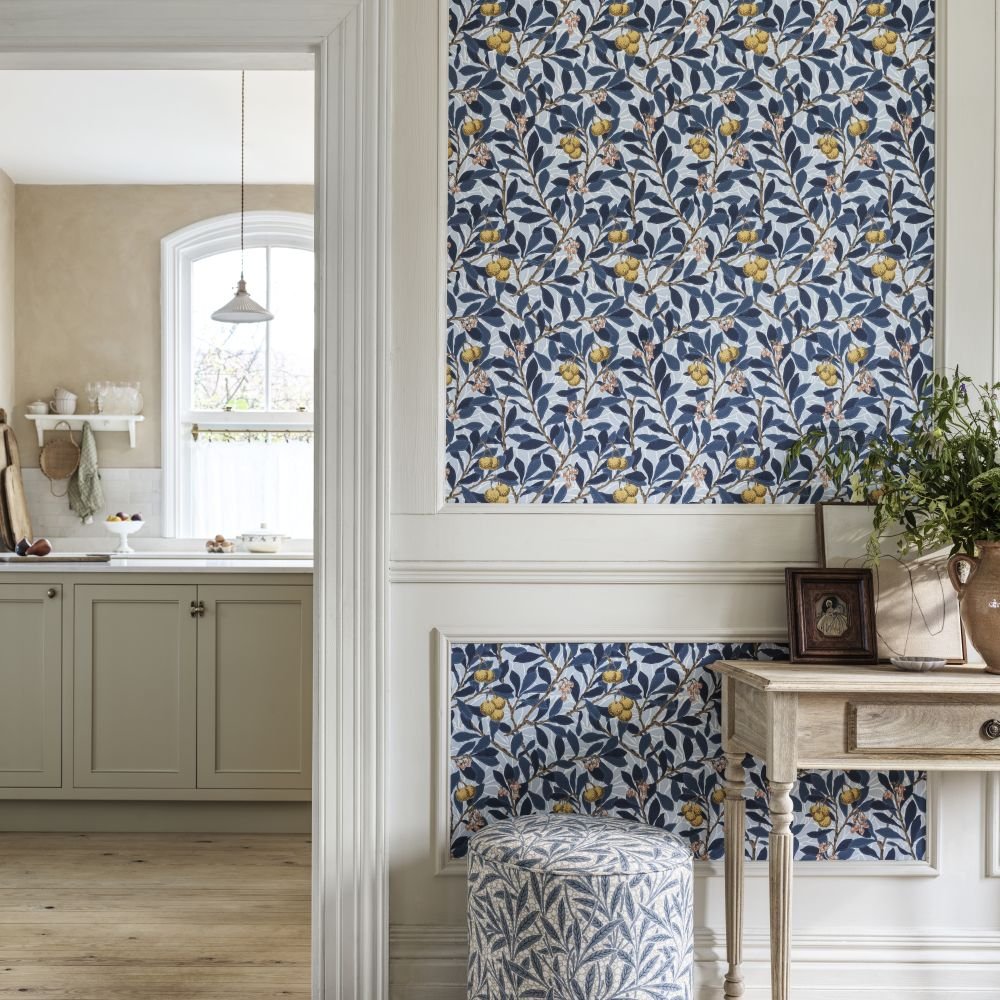 Arbutus Wallpaper - Sunflower - 217376 - Morris Wallpaper WD