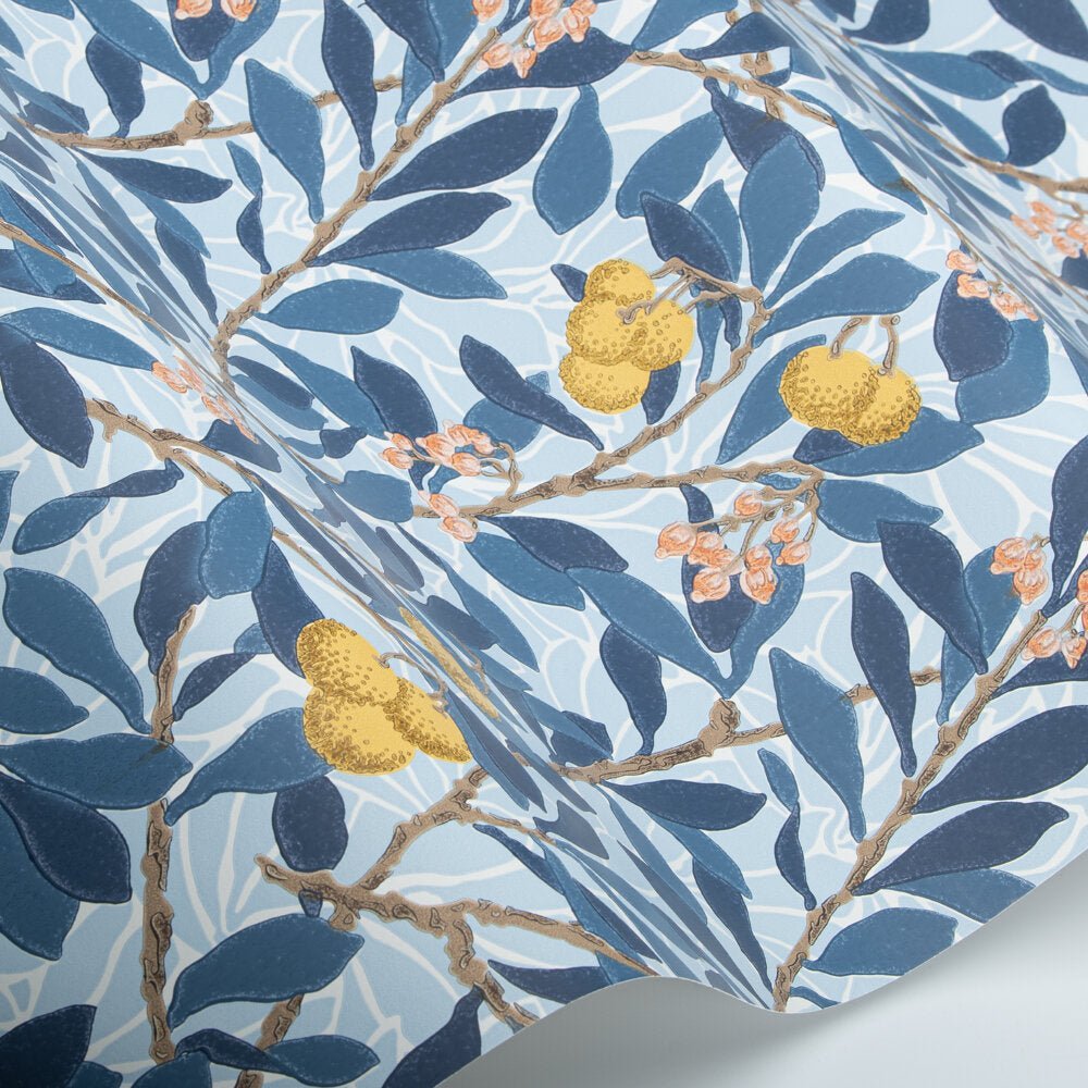 Arbutus Wallpaper - Sunflower - 217376 - Morris Wallpaper WD