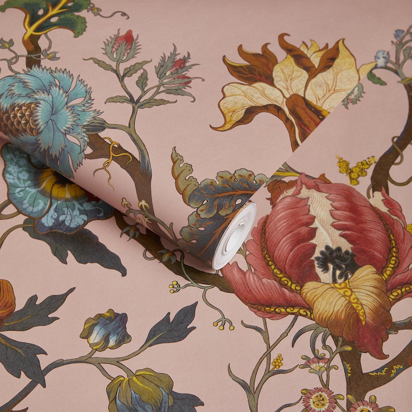 Artemis Climbing Walls Wallpaper - Blush - House of Hackney - 1-WA-ART-DI-BLS-PBL - Morris Wallpaper