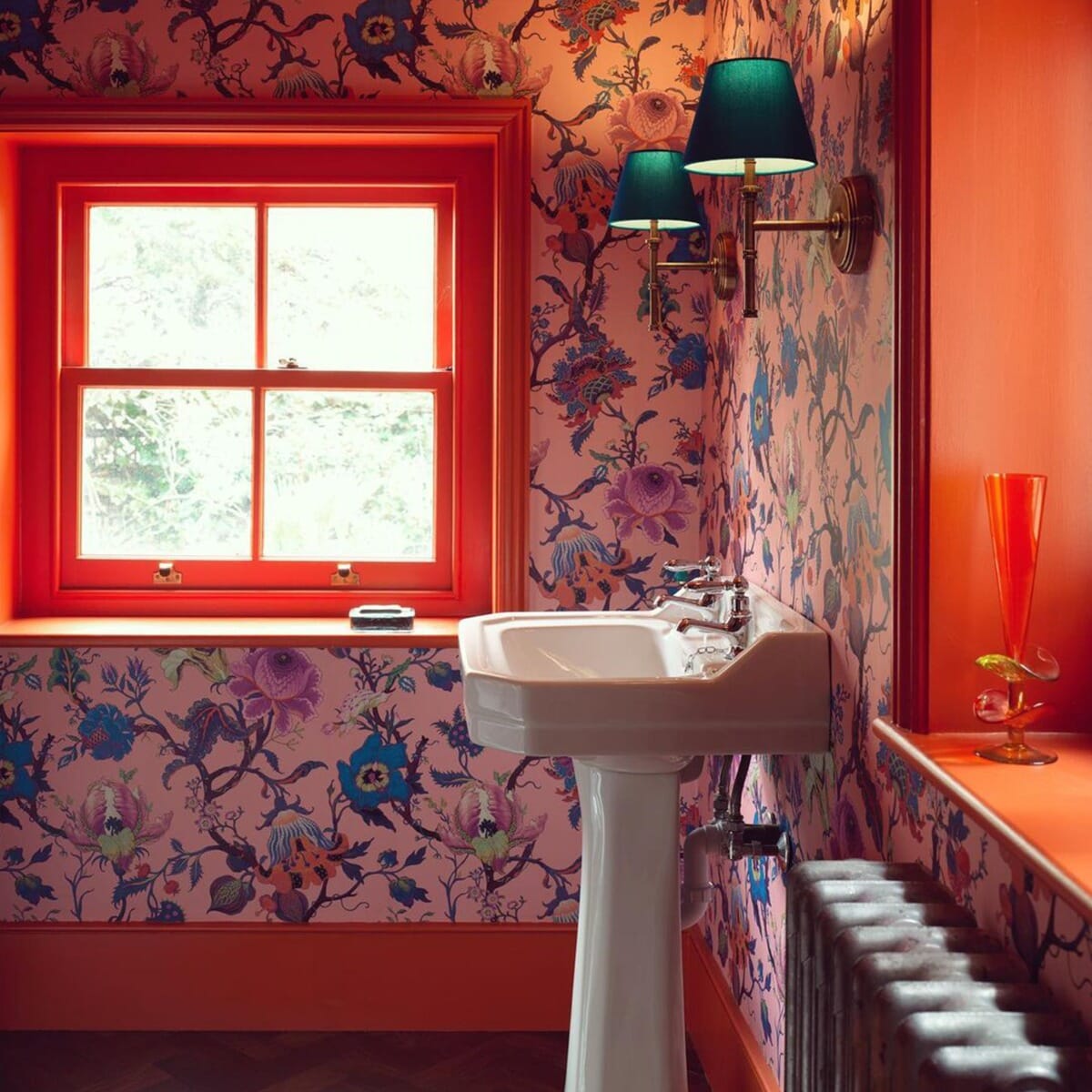 Artemis Wallpaper - Amaranth-Pink - House of Hackney - 1-WA-ART-DI-PNK-XXX - Morris Wallpaper