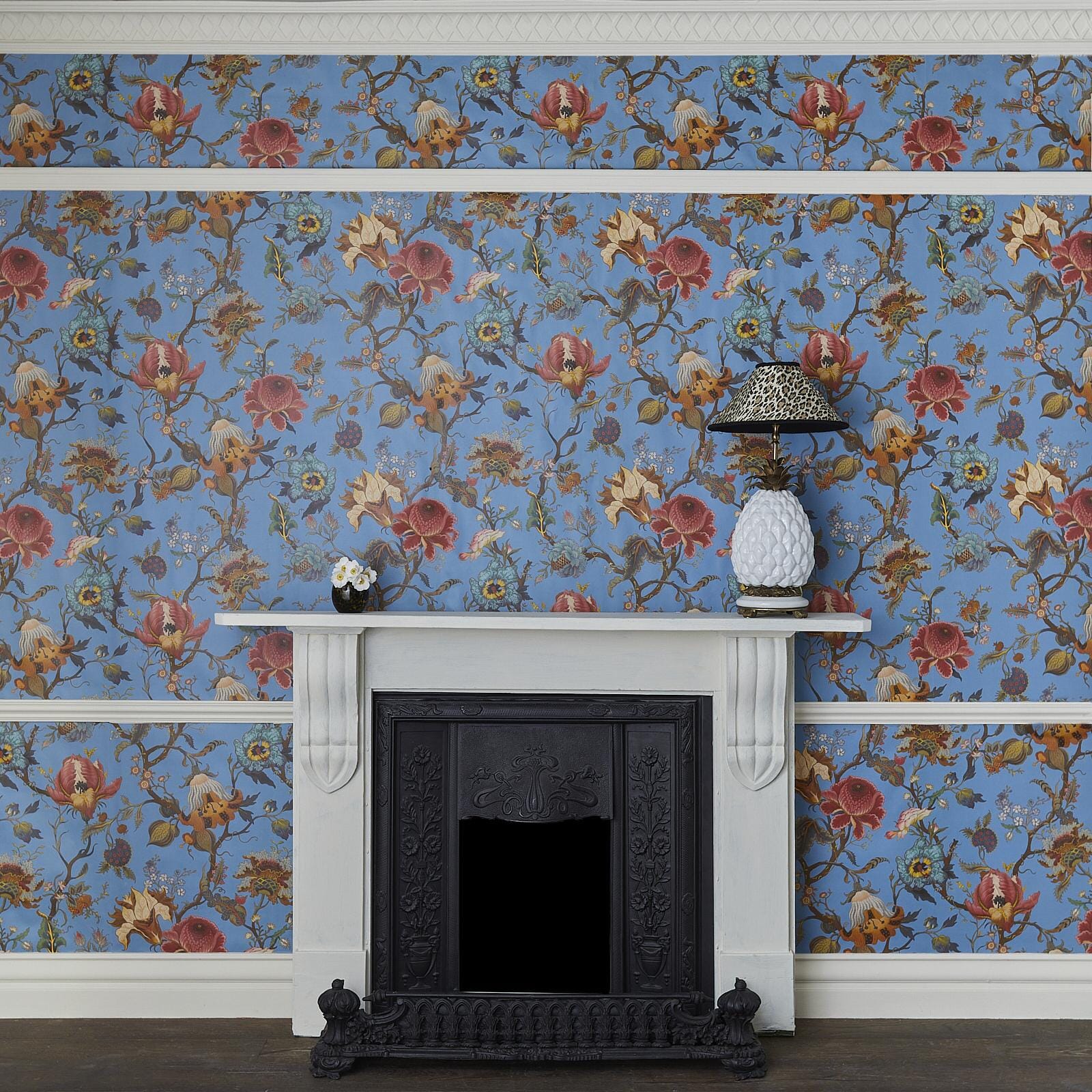 Artemis Wallpaper - Azure - House of Hackney - 1-WA-ART-DI-AZU-XXX - Morris Wallpaper