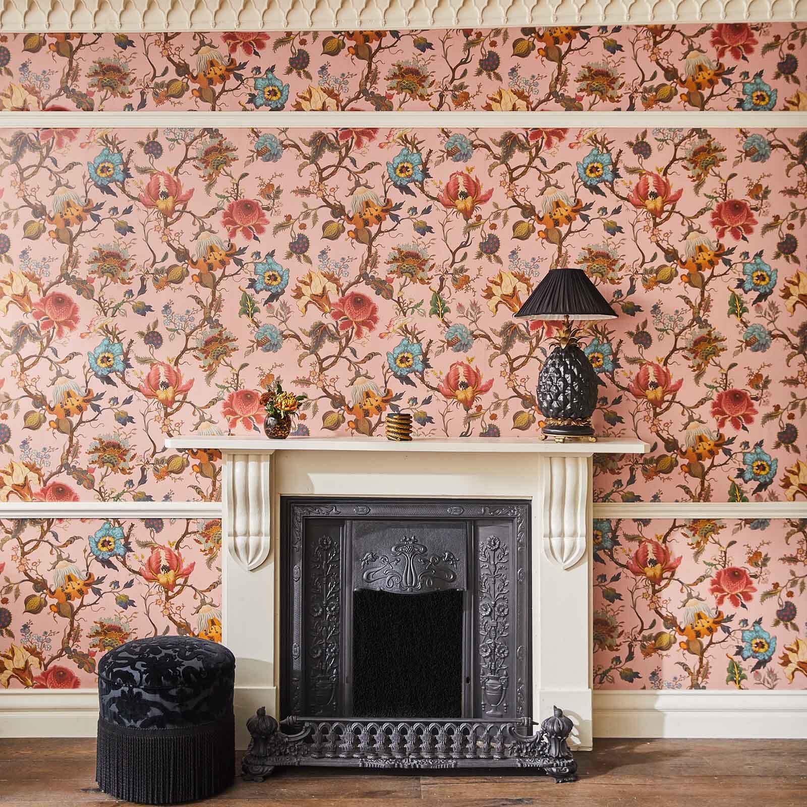 Artemis Wallpaper - Blush - House of Hackney - 1-WA-ART-DI-BLS-XXX - Morris Wallpaper