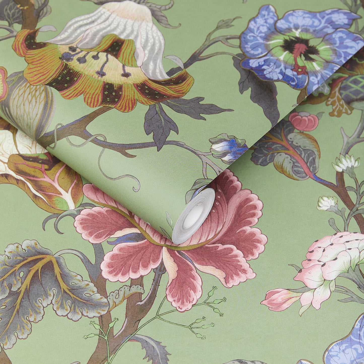 Artemis Wallpaper - Jadeite - House of Hackney - 1-WA-ART-DI-JAD-XXX - Morris Wallpaper