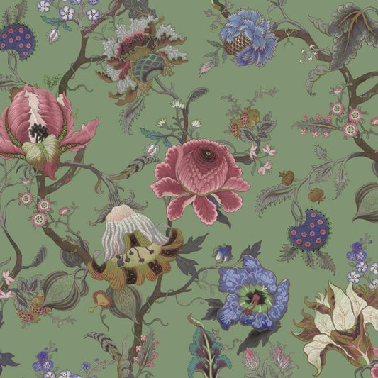 Artemis Wallpaper - Jadeite - House of Hackney - 1-WA-ART-DI-JAD-XXX - Morris Wallpaper
