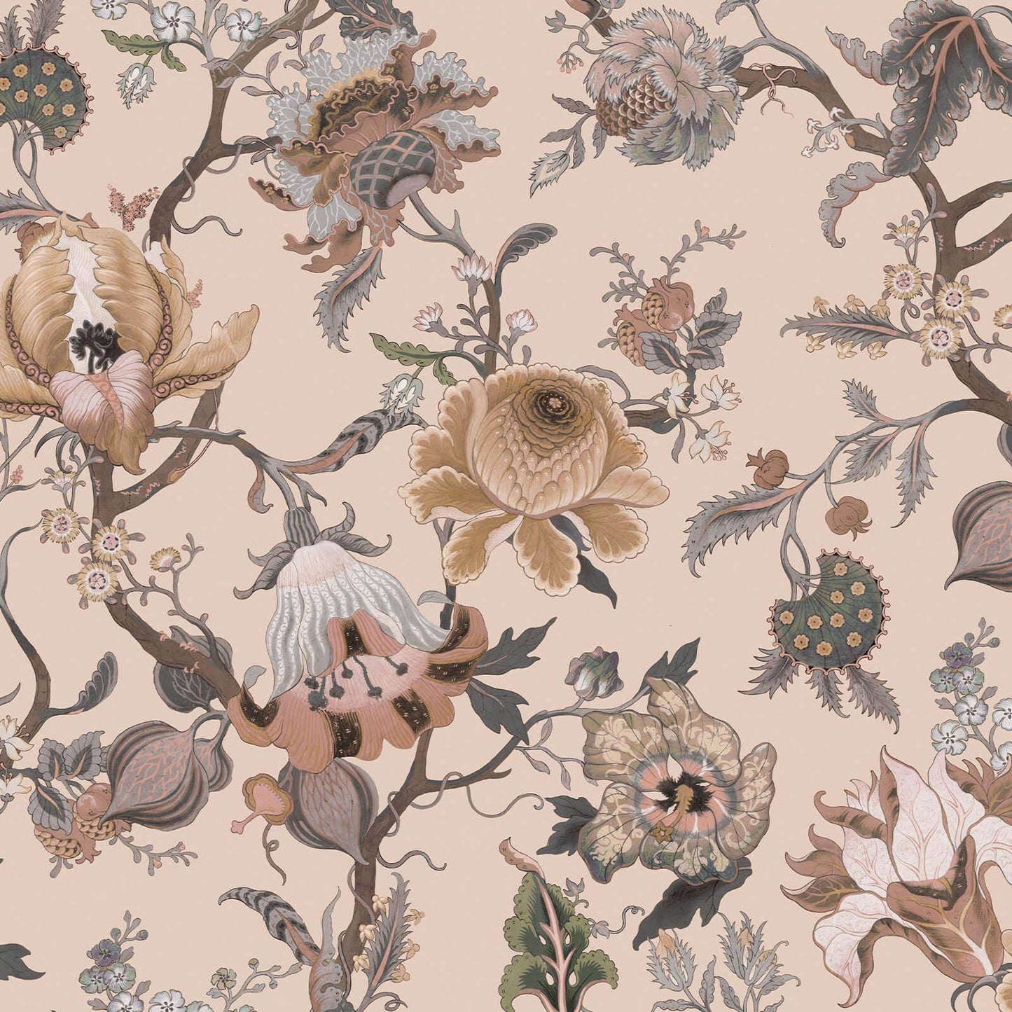 Artemis Wallpaper - Plaster - House of Hackney - 1-WA-ART-DI-PLS-XXX - Morris Wallpaper