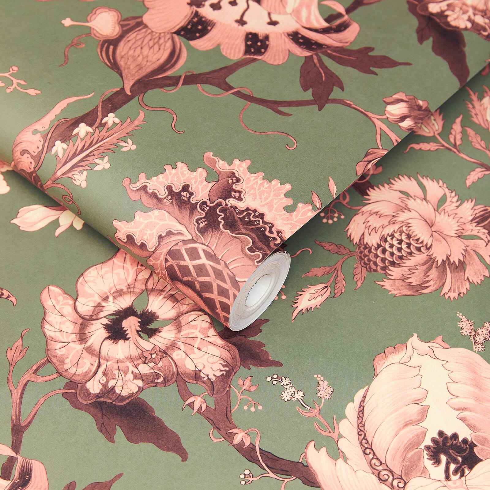 Artemis Wallpaper - Verdigris - House of Hackney - 1-WA-ART-DI-VER-XXX - Morris Wallpaper
