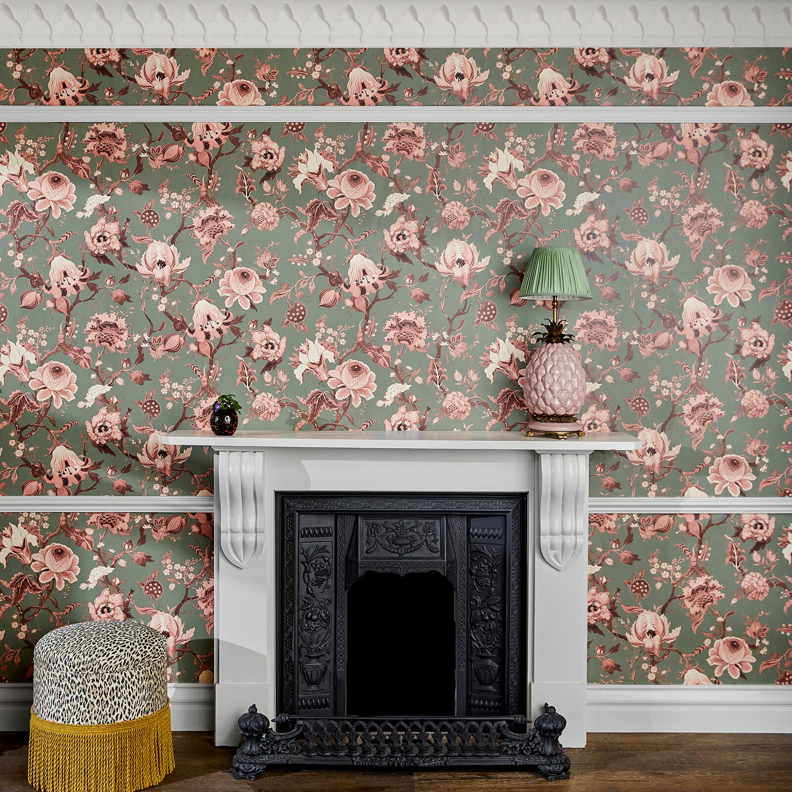 Artemis Wallpaper - Verdigris - House of Hackney - 1-WA-ART-DI-VER-XXX - Morris Wallpaper