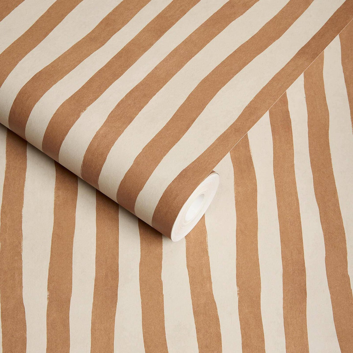 Artist's Stripe Wallpaper - Amber - House of Hackney - 1-WA-ATS-DI-AMB-XXX - Morris Wallpaper