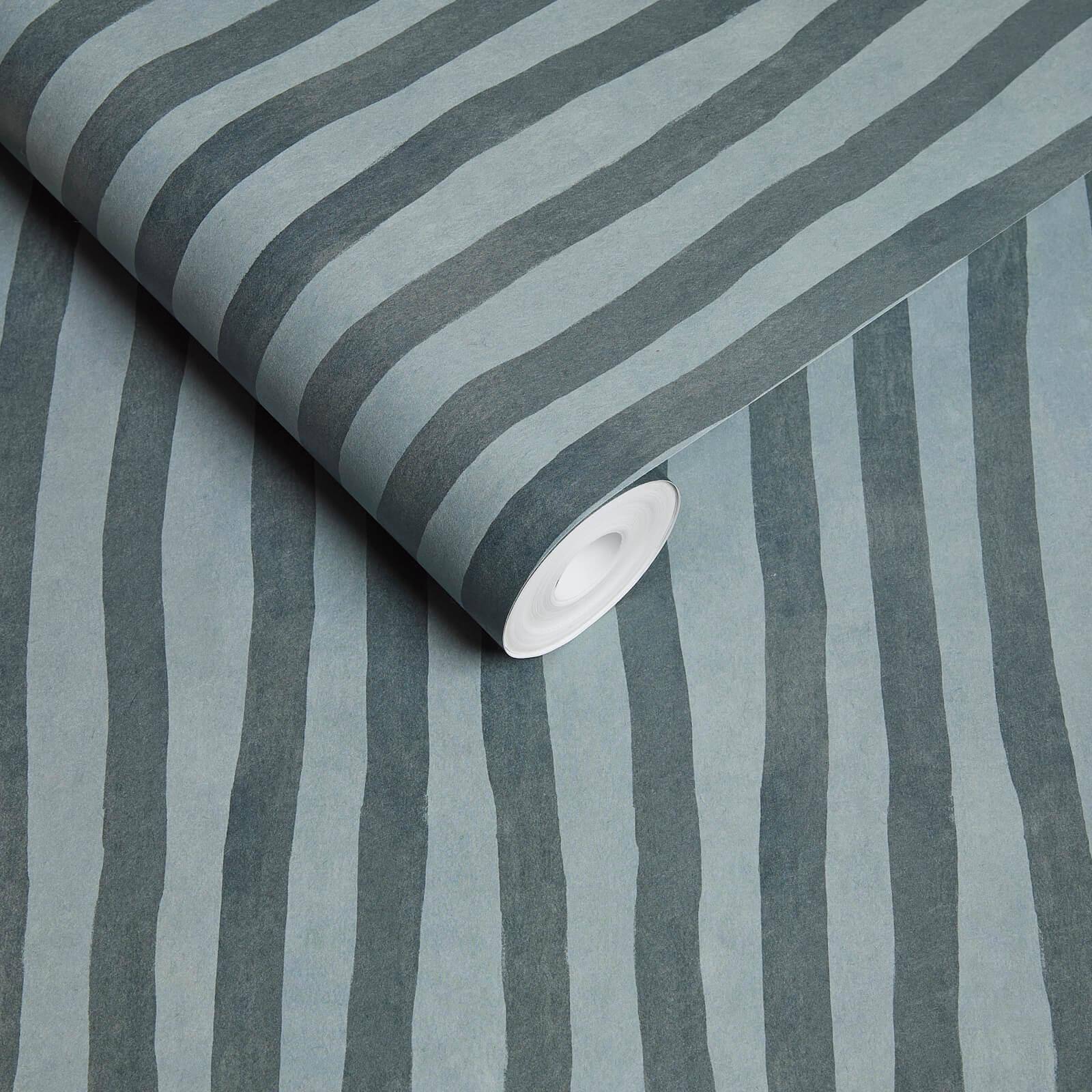 Artist's Stripe Wallpaper - Apatite - House of Hackney - 1-WA-ATS-DI-PET-XXX - Morris Wallpaper