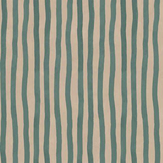 Artist's Stripe Wallpaper - Euphorbia & Alabaster - House of Hackney - 1-WA-ATS-DI-EUA-XXX - Morris Wallpaper