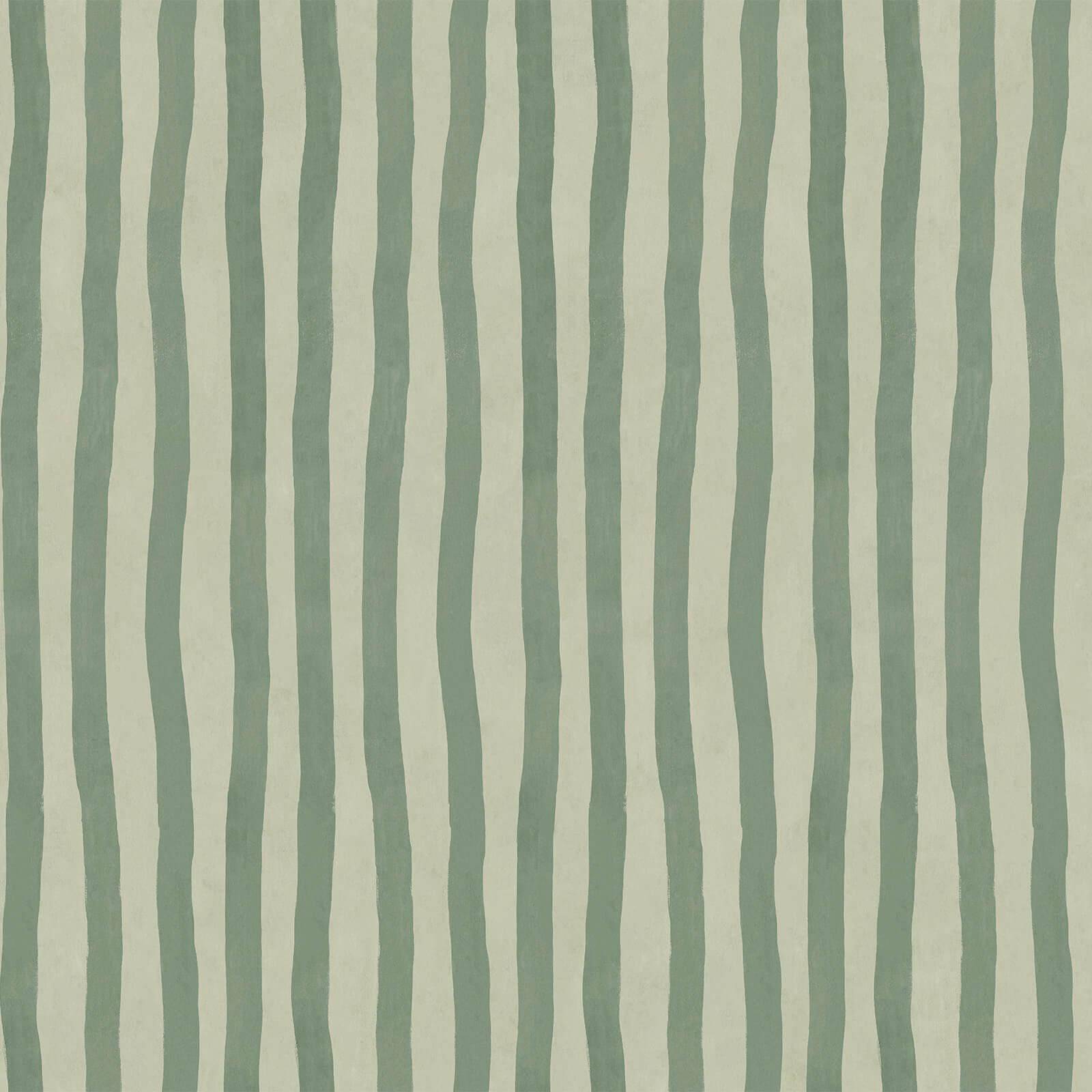 Artist's Stripe Wallpaper - Opal - House of Hackney - 1-WA-ATS-DI-MYO-XXX - Morris Wallpaper