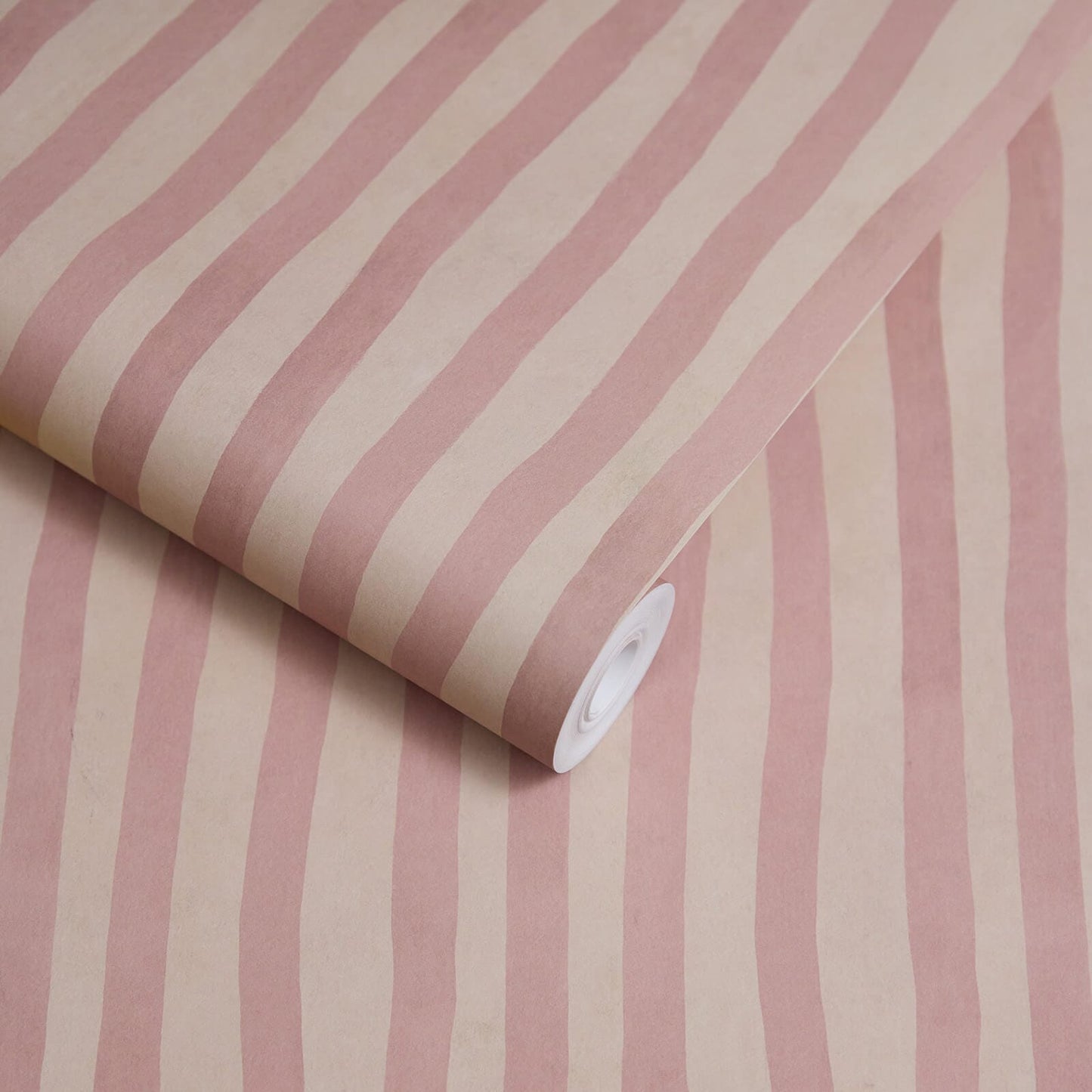 Artist's Stripe Wallpaper - Sakura & Astrantia - House of Hackney - 1-WA-ATS-DI-SKA-XXX - Morris Wallpaper
