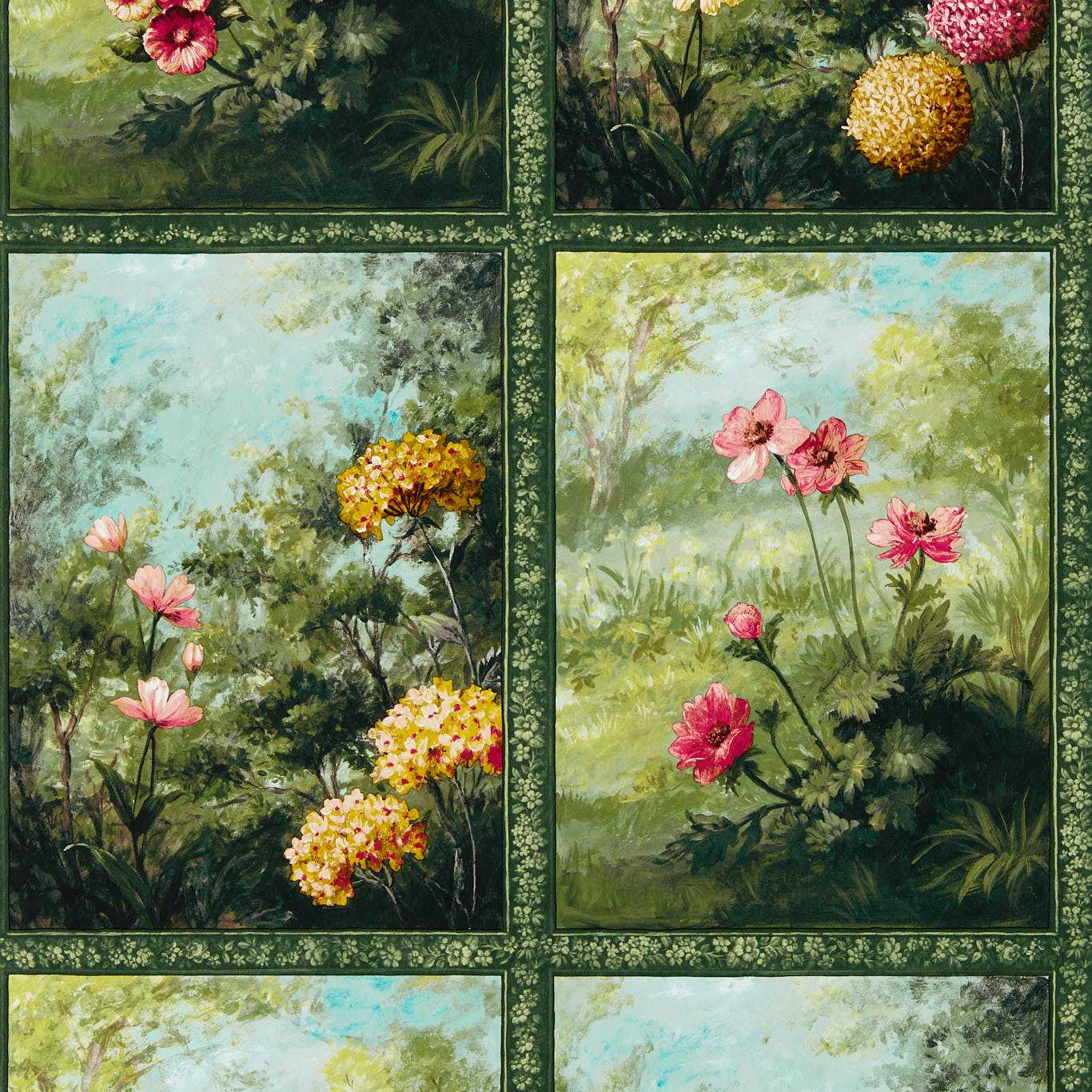 Artus Wallpaper - Forest - Clarke & Clarke - W0155/03 - Morris Wallpaper