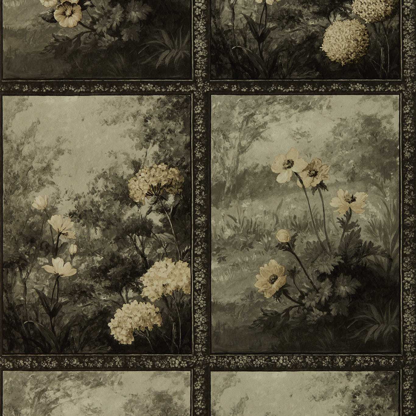 Artus Wallpaper - Gilver - Clarke & Clarke - W0155/04 - Morris Wallpaper